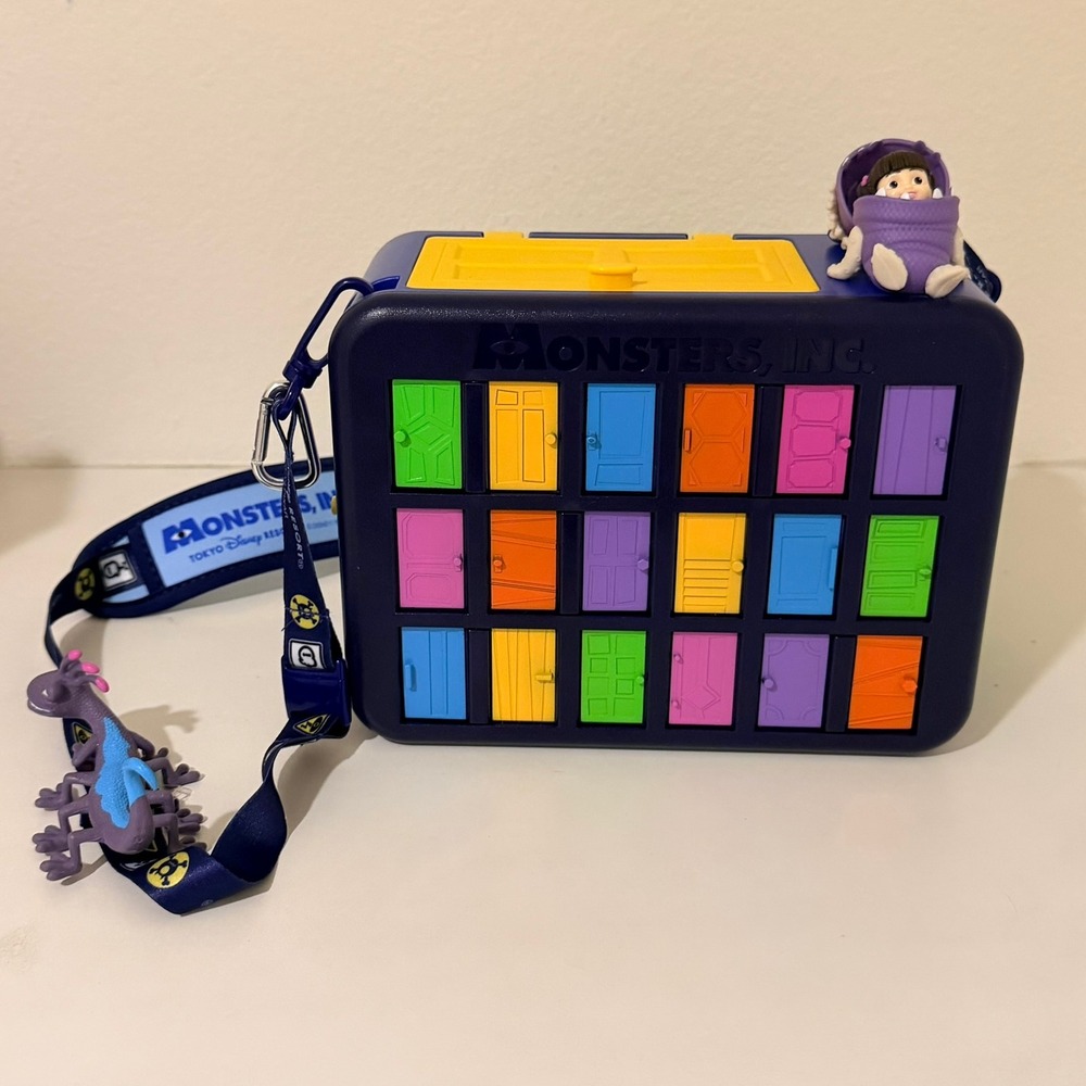 Disney Monsters Inc Popcorn Bucket Tokyo Disneyland Limited Edition Pixar